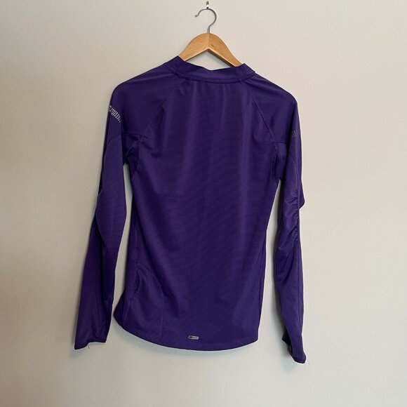 Puma. Long Sleeve Shirt. Bright Purple Color. Size Medium. Womens. - Picture 2 of 7